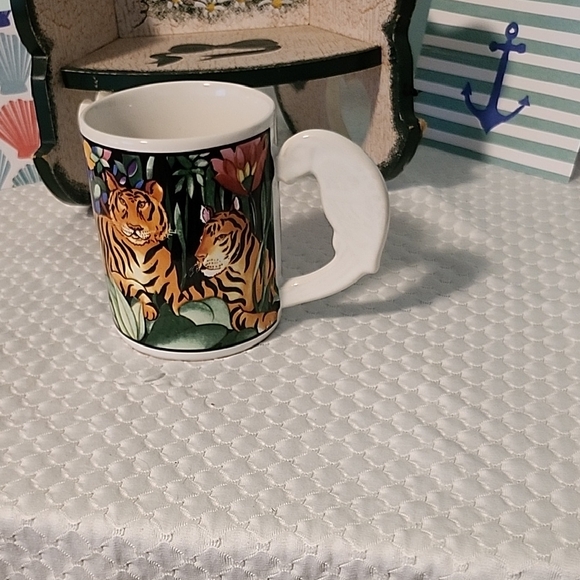 vitromaster Other - 1993 Vitromaster Coffee Mug By Sue Zipkin Rainforest Design Vintage